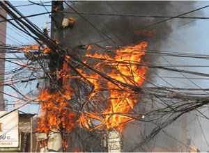 Cháy, nổ do điện và những hiểm họa khôn lường. (25/5/2016)